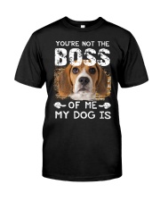 Beagle-The Boss Classic T-Shirt front
