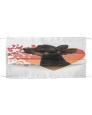 Miniature Pinscher-My Life-Mask Cloth face mask front