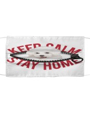 Bichon Frise-02-Mask-Stay Home Cloth face mask front