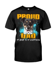 Jack Russell Terrier-02-Proud Dog Dad Classic T-Shirt front