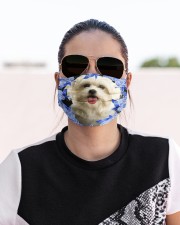 Maltese-Blue Mask Cloth face mask aos-face-mask-lifestyle-02