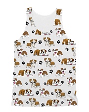 English Bulldog - Paw All-over Unisex Tank thumbnail