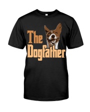 Basenji-The Dogfather Classic T-Shirt front