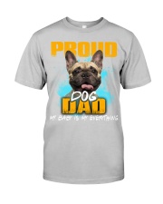 French Bulldog-03-Proud Dog Dad Classic T-Shirt tile