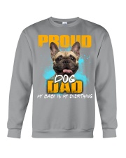 French Bulldog-03-Proud Dog Dad Crewneck Sweatshirt tile