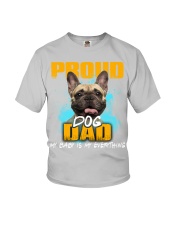 French Bulldog-03-Proud Dog Dad Youth T-Shirt tile