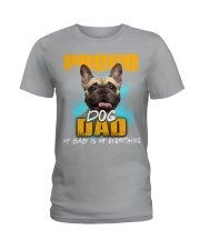 French Bulldog-03-Proud Dog Dad Ladies T-Shirt tile