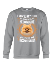 Pomeranian-Uncondittionally Crewneck Sweatshirt tile