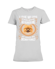 Pomeranian-Uncondittionally Premium Fit Ladies Tee tile