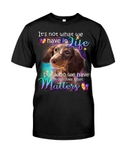 Dachshund-DS828 Classic T-Shirt front