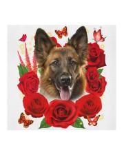 German Shepherd-Face Mask-Rose Cloth face mask aos-face-mask-coverlet-lifestyle-front-02
