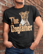 Jack Russell Terrier-The Dogfather Classic T-Shirt apparel-classic-tshirt-lifestyle-26