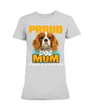 Cavalier King Charles Spaniel-02-Proud Dog Mom Premium Fit Ladies Tee tile