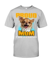 Chihuahua-02-Proud Dog Mom Classic T-Shirt tile