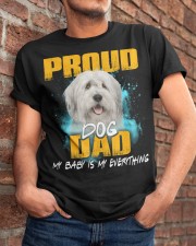 Old English Sheepdog-Proud Dog Dad Classic T-Shirt apparel-classic-tshirt-lifestyle-26
