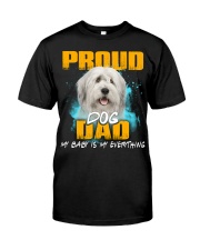 Old English Sheepdog-Proud Dog Dad Classic T-Shirt front