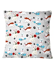 West Highland White Terrier - Paw Square Pillowcase thumbnail