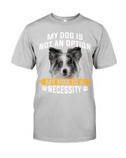 Blue Merle Collie-Necessity Classic T-Shirt tile