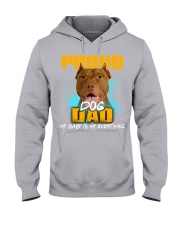 American Pit Bull Terrier-Proud Dog Dad Hooded Sweatshirt tile
