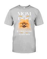 Pomeranian-Mom And Dog Classic T-Shirt tile