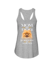 Pomeranian-Mom And Dog Ladies Flowy Tank tile