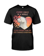 Maltese-Enters Your Life Classic T-Shirt front