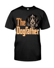 Bluetick Coonhound-The Dogfather Classic T-Shirt front