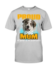 Great Pyrenees-Proud Dog Mom Classic T-Shirt tile