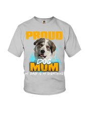 Great Pyrenees-Proud Dog Mom Youth T-Shirt tile