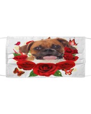 Boxer-Face Mask-Rose Cloth face mask front
