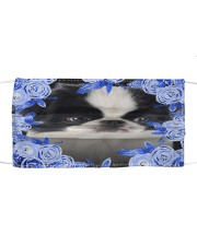 Japanese Chin-Blue Mask Cloth face mask front