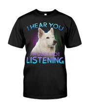 Berger Blanc Suisse-I Hear You 02 Classic T-Shirt front