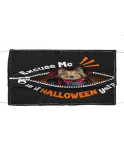Shetland Sheepdog-Excuse-Mask Cloth face mask front