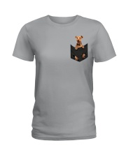 Welsh Terrier - Pocket Ladies T-Shirt thumbnail