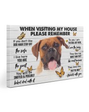 Boxer-Please Gallery Wrapped Canvas Prints tile