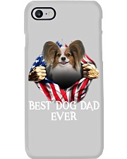 Papillon-Dog Flag-Dad Phone Case tile