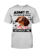 Dachshund--Admit It Premium Fit Mens Tee tile