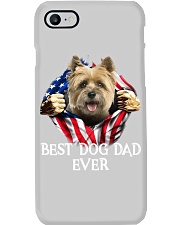 Cairn Terrier-Dog Flag-Dad Phone Case tile