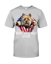 Cairn Terrier-Dog Flag-Dad Classic T-Shirt tile