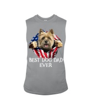 Cairn Terrier-Dog Flag-Dad Sleeveless Tee tile