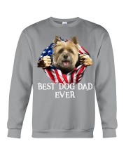 Cairn Terrier-Dog Flag-Dad Crewneck Sweatshirt tile