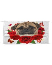 Bullmastiff-Face Mask-Rose Cloth face mask front