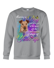 Irish Terrier-Bless You Crewneck Sweatshirt tile