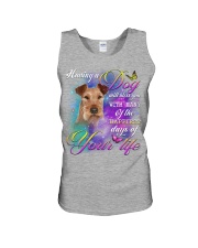 Irish Terrier-Bless You Unisex Tank tile