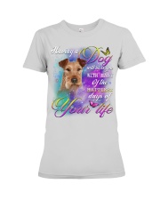 Irish Terrier-Bless You Premium Fit Ladies Tee tile
