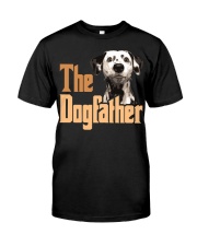 Dalmatian-The Dogfather Classic T-Shirt front