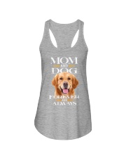 Golden Retriever-Mom And Dog Ladies Flowy Tank tile