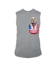 Labrador-Flag Pocket Sleeveless Tee tile