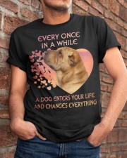 Shar Pei-Enters Your Life Classic T-Shirt apparel-classic-tshirt-lifestyle-26