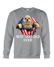 American Cocker Spaniel-Dog Flag-Dad Crewneck Sweatshirt tile